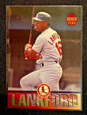 1994 Donruss Triple Play Baseball Card - Ray Lankford #64 - Benefits ASPCA