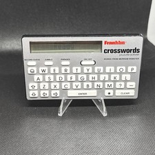 Franklin Crosswords Puzzle Solver CW-40 Tested Works EXCELLENT