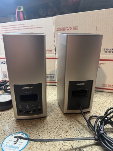 Bose Companion 20 Multimedia Speaker System Silver Working Used - 第 9/13 張圖片