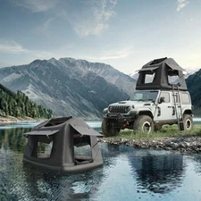 Rooftop Tent For Jeep SUV Van,Car Roof Tent Camping(2-3Person)Inflatable,Ladder