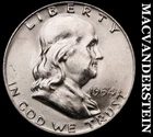 1954-D Silver Franklin Half Dollar - FBL - Choice Gem Brilliant Unc+++  #i153