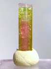 Very Rare Purple Cap Orange Watermelon Tourmaline Crystal Raw Natural Specimen — photo 6