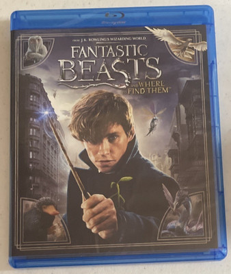 Fantastic Beasts and Where to Find Them Blu-Ray DVD 2-Disc Movie Set F0990