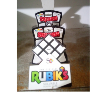 Rubik's Squish Cube 3x3x3 50th Anniversary Edition Brain Teaser Multicolor