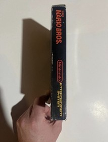 Super Mario Bros Tested/5 Screw/Hangtab (Nintendo NES) Complete in Box CIB