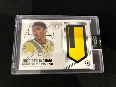2022-23 Topps Dynasty UEFA Champions League Jude Bellingham Black Auto 5/5