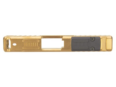 NDZ Glock 43X 43 RMSC Ported Slide Stainless Steel Gold TiN PVD