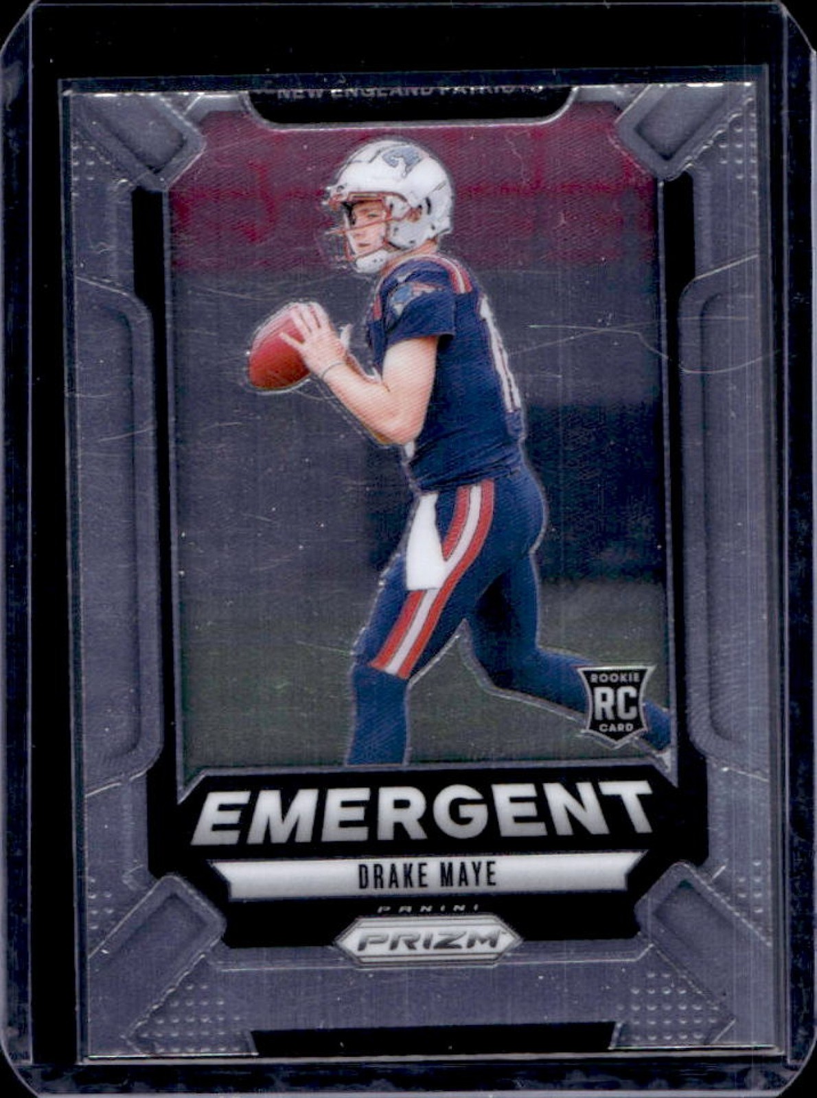 2024 Prizm Drake Maye Emergent RC Rookie #4 Patriots