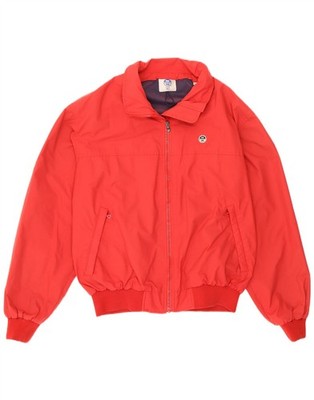 North Sails Herren Bomberjacke UK 40 Large Rot Polyamid AC15