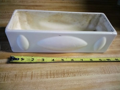 Haeger 10" Planter White