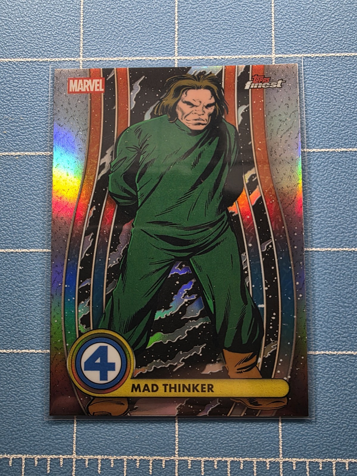 2026 Topps Finest Marvel Fantastic Four - Mad Thinker #028 - Refractor