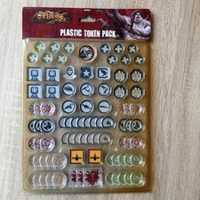 THE OTHER 7 SINS PLASTIC TOKEN PACK CMON SSN014 Nuovo Inglese New