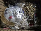 8+ Lb Costume Jewelry VTG Modern JUNK CRAFT SOME WEARABLE LOT 61 READ DESCRIPTIO
