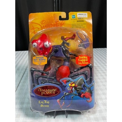 Disney Treasure Planet Leg Trap Scroop Action Figure Hasbro 2002 Vintage New