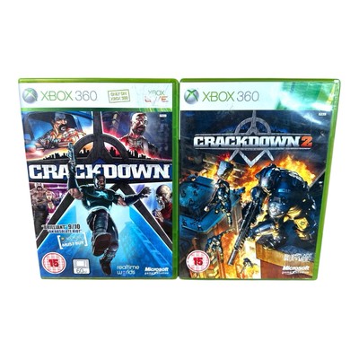 Crackdown + Crackdown 2 für Xbox 360 Videospiele Englisch