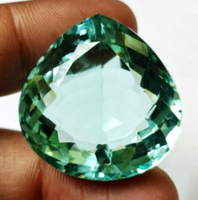 Large Aquamarine 97.75 Ct. Ocean Blue Pear Cut Loose Gemstone Gift for Women/Her