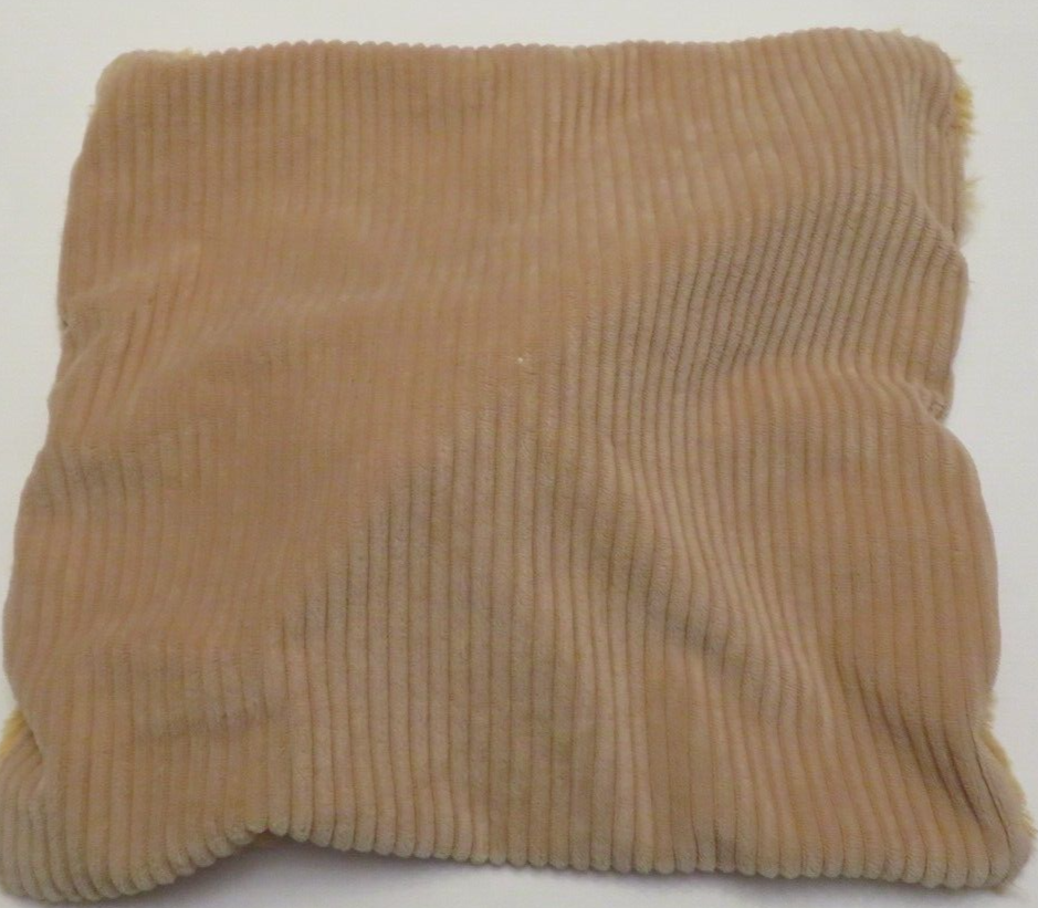 Teddy Bear Lovey Plush Rattle Brown Security Blanket Ribbed Soft Toy