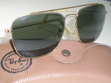 58 16mm VINTAGE B L RAY-BAN GEP G15 UV CARAVAN SABER ECHELON AVIATOR SUNGLASSES