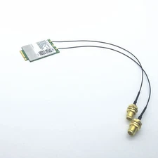 2Pcs IPEX MHF4 to RP-SMA Antenna Pigtail for NGFF/M.2 WIFI/WLAN/3G/4GModules 
