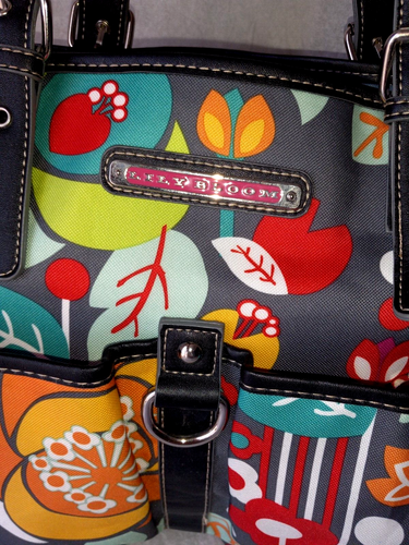 NICE! LILY BLOOM BLISS TOTE SHOULDER HANDBAG - Picture 2 of 13