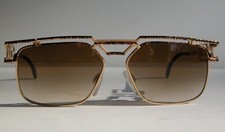 Cazal Vintage Sunglasses - Ex-display -Model 973 - Col. 33 - Gold, Marble Brown