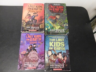 The Last Kids on Earth Books Book Lot Nightmare Kids Zombie Parade Midnight Blad