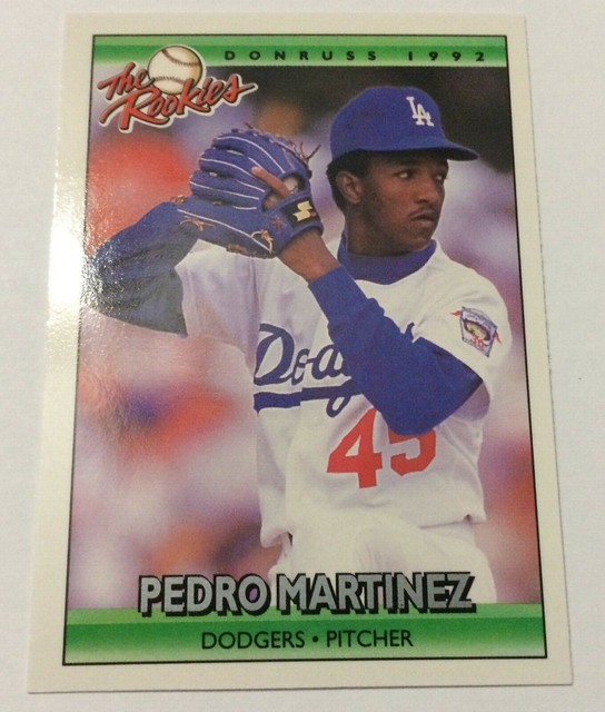 Pedro Martinez 1992 Donruss The Rookies 69 Los Angeles