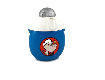 Vtg Italian Giostyle Popeye drinking bottle 2003 King Features Syndicate Inc