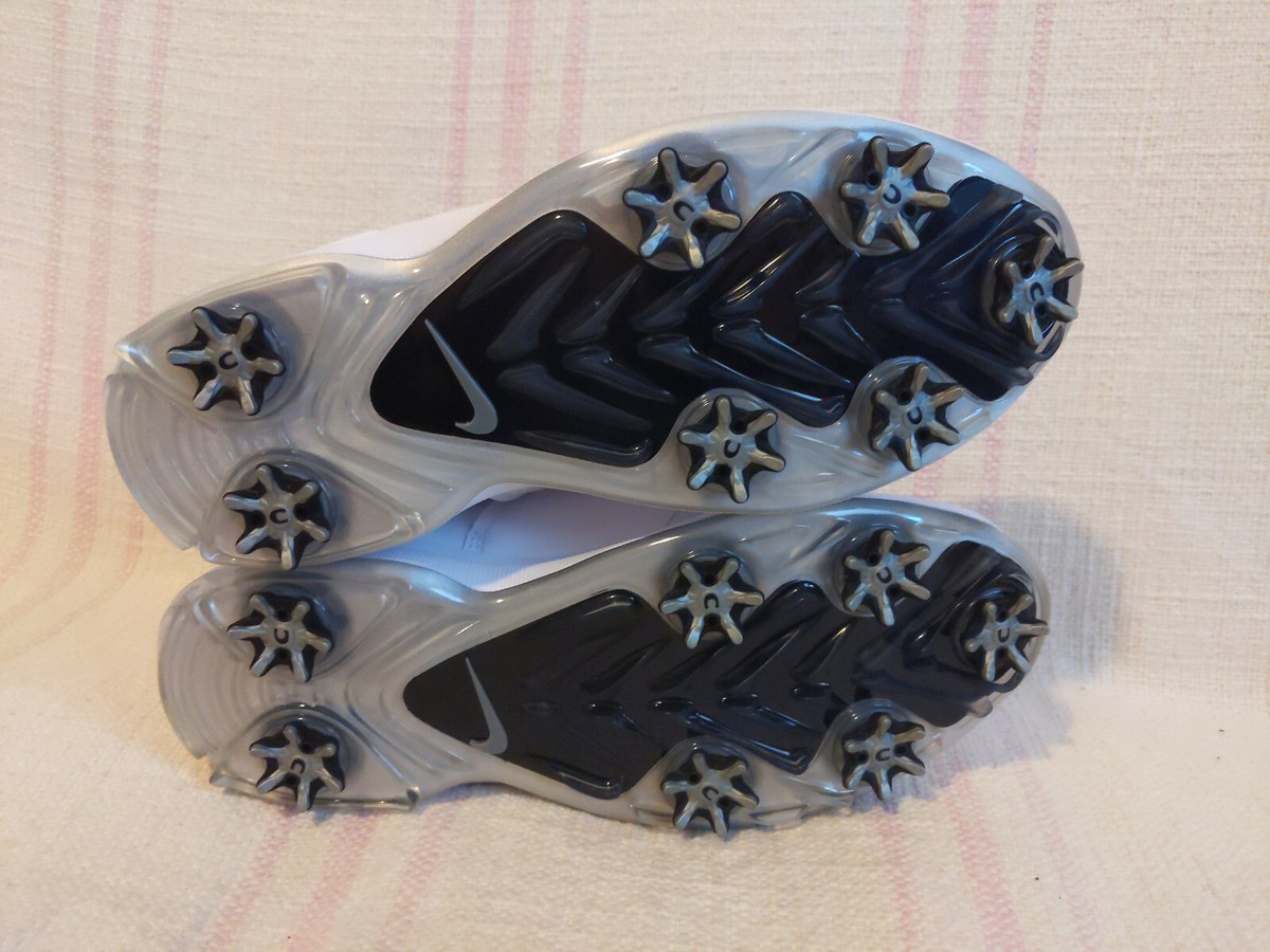 Nike Tour Premiere PGA Shoes White Silver Golf Cleats AO2241-101 Mens Size 11.5 s-l1200.png main image 2