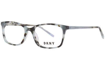DKNY DK5008 320 Eyeglasses Women's Teal Tortoise Full Rim
