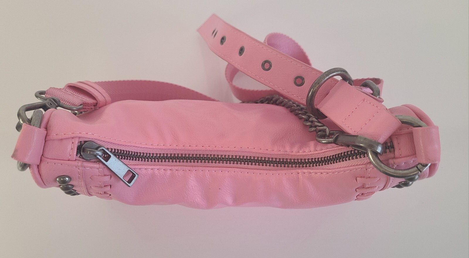 Zara Hot Pink Shoulder/ Crossbody Bag Small thumbnail 5