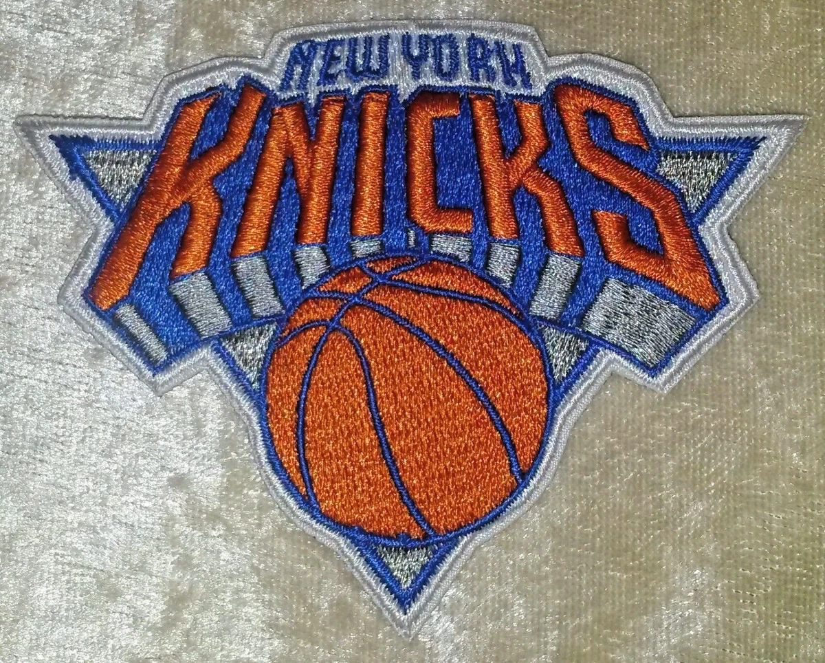 Patch Brodé New York Knicks - Logo Classique - 3,5x4 Pouces - NBA