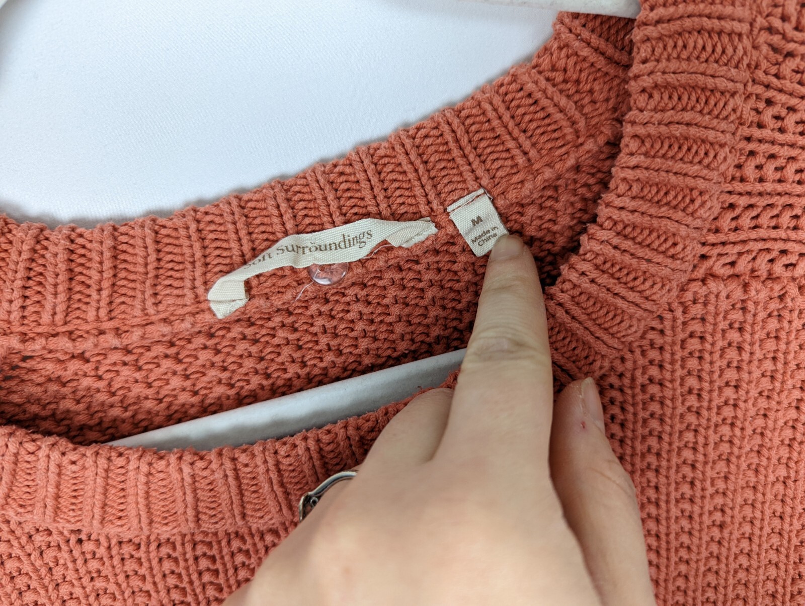 Soft Surroundings M Chamonix Pullover Sweater Chu… - image 7