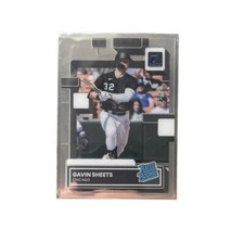 GAVIN SHEETS 2022 Chronicles Clearly Donruss Rated ROOKIE Blue 46/50 WHITE SOX