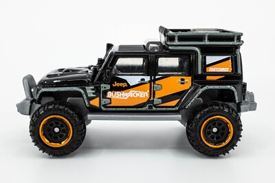 bburago JEEP Wrangler ブラック 2018 Jeep Wrangler Rubicon 4x4 1:34 Scale Diecast Model