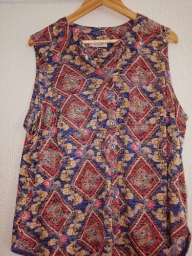 Oas Ecru Vacay Net Top Womens Size M | eBay UK