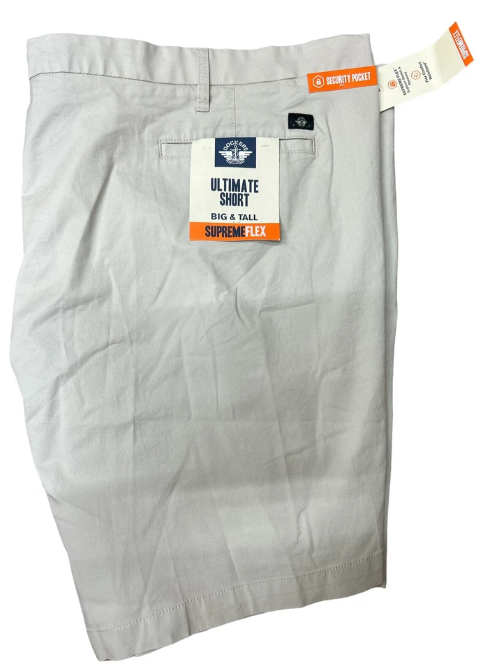 Pantalones Cortos Para Hombre Grandes y Altos Docker’s Ultimate Calce Recto Supreme Flex Talla 58 Foto 4 de 4