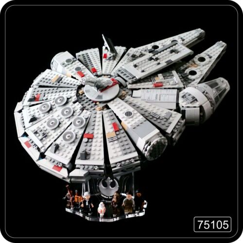 Soporte de exhibición en ángulo (36°) para Lego 75389-75257-75212-75105-4504 M (oscuro) Falcon - Imagen 30 de 32