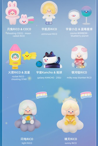 F.UN Rico Happy Cosmo Series Space Blind Box Confirmed Figure - Picture 2 of 10