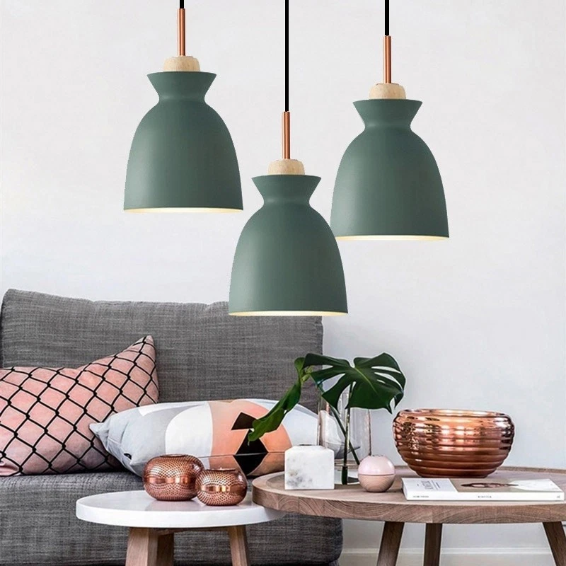 Green Kitchen Pendant Lights Bar Ceiling Lights Dining Room Chandelier Lighting