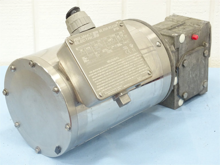 RELIANCE ELECTRIC P56H8959MBJ ELECTRIC MOTOR W/ELECTRA 7722868RE GEAR