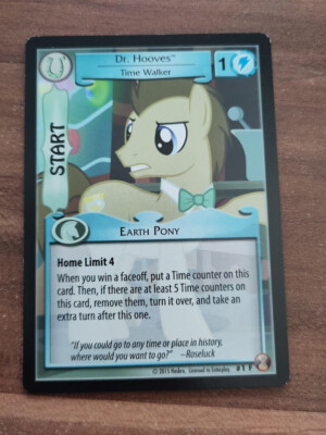 MLP CCG Hourglass Edition #1 F Dr. Hooves - Time Walker