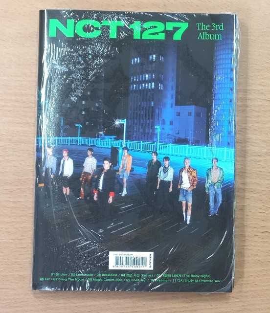 NCT 127 - Sticker (Seoul City Ver.) CD + Folded Poster + Store Gift Photos