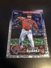 2024 Topps Update Series - #US247 Eugenio Suarez Super box Silver Foil