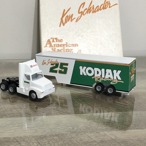Win Ross Ken Schrader American Racing Scene Die Cast Trailer Truck KODIAK Racing - Picture 11 of 12