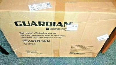 guardian bath bench with back and arms