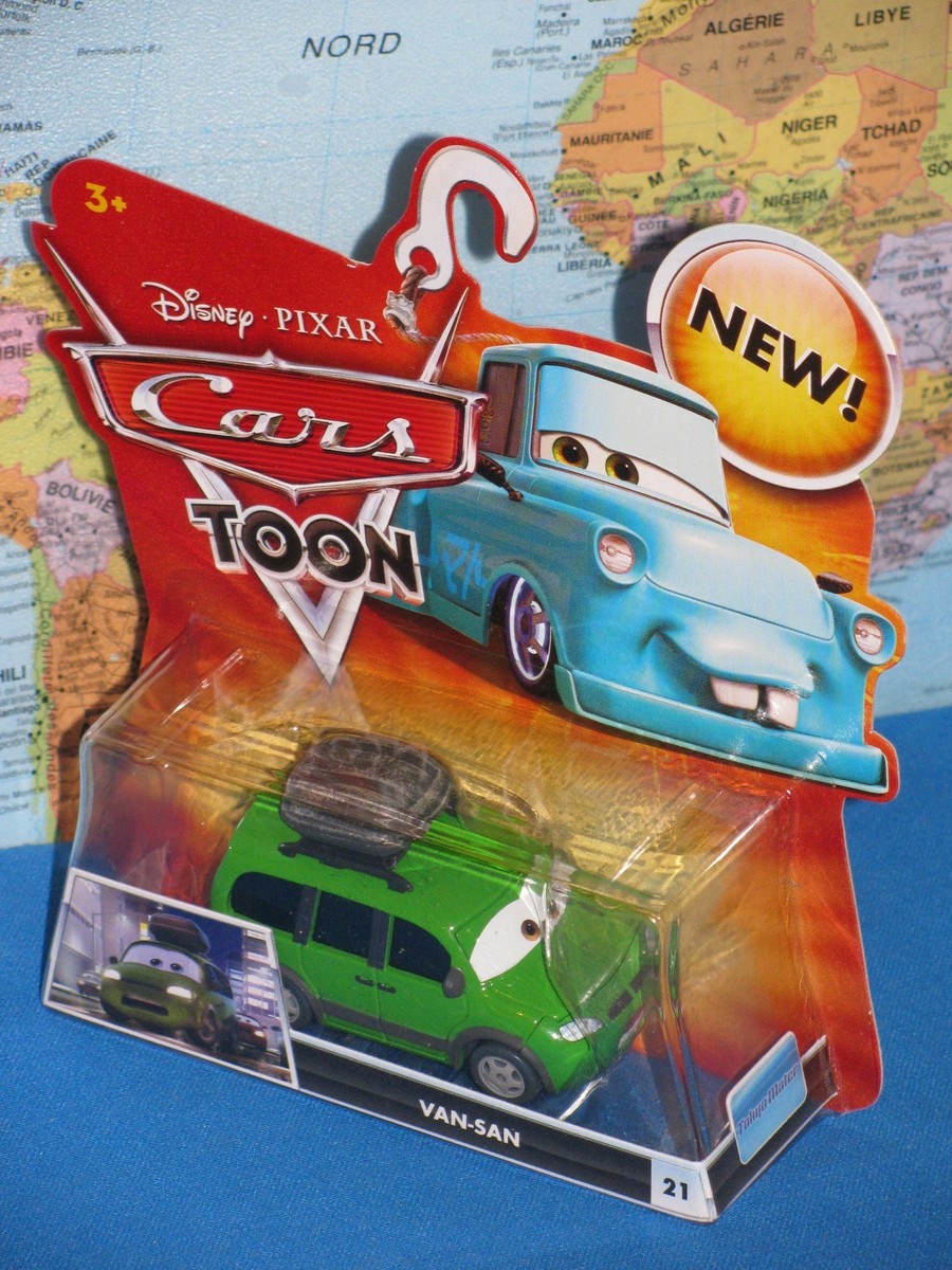 DISNEY PIXAR CARS TOON VAN SAN #21 DIECAST ***BRAND NEW & RARE