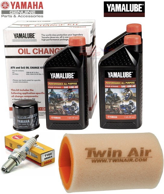 YAMAHA KODIAK 400 450 20032006 Oil Change Maintenc Kit Air Filter