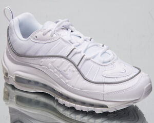 Nike Air Max 98 Women's White Low Casual Lifestyle Sneakers Shoes | eBay