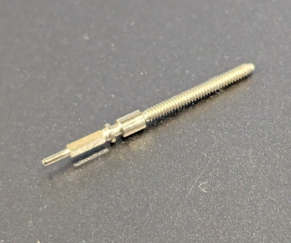 Tige De Remontoir Pour Mouvement De Montre Benrus CE - Diamètre 1.1mm, Neuve NOS